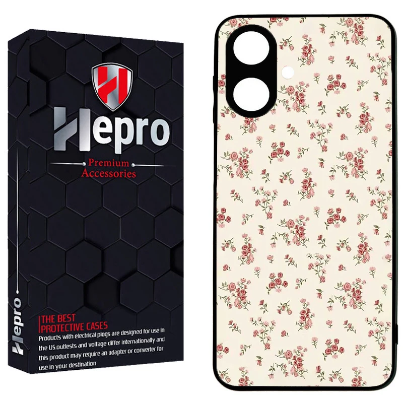 کاور هپرو طرح گل کد TPU-822 مناسب برای گوشی موبایل سامسونگ Galaxy A06