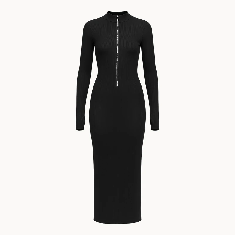 پیراهن یقه گرد زنانه مدل Zypher کد M5551