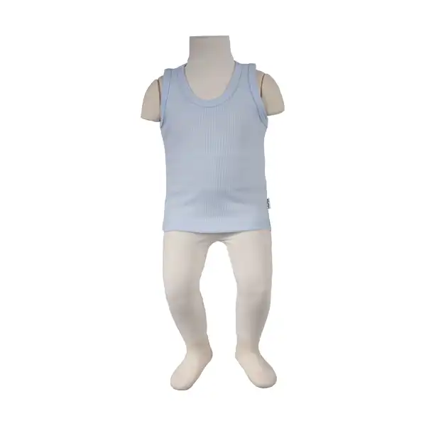 تاپ بچگانه آدمک کد 250100 رنگ آبی