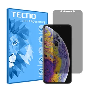 Tecno HyPRV model privacy screen protector suitable for Apple iPhone XS Max mobile phone