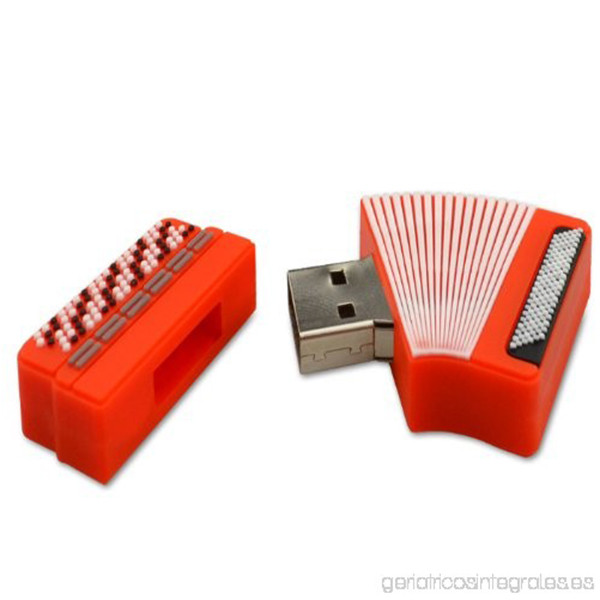 فلش مموری  Usb 2.0 اولتیتا مدل آکاردئون ظرفیت 128 گیگابایت