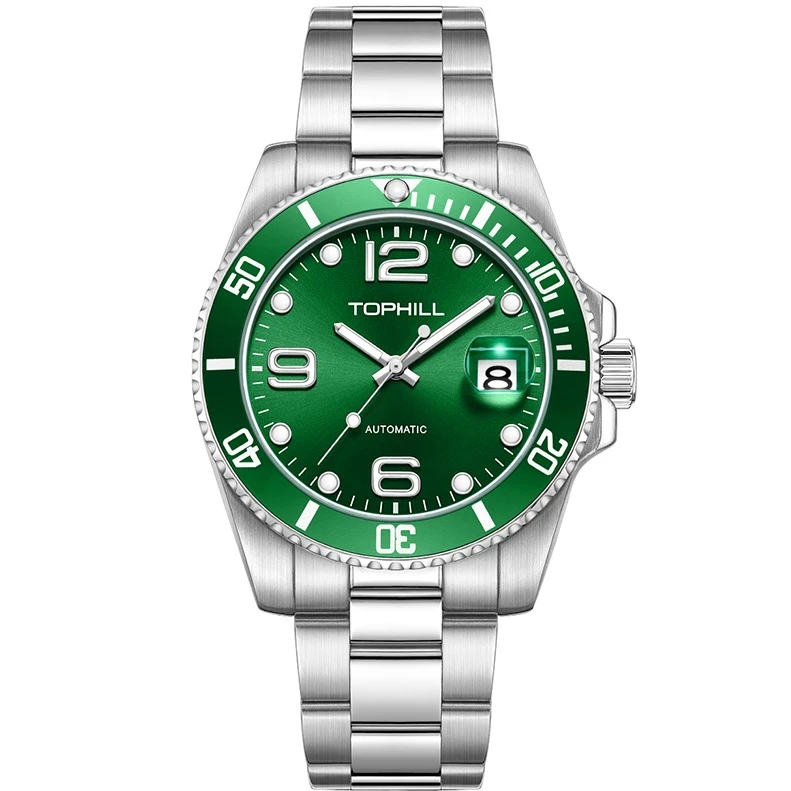 ساعت مچی عقربه‌ای اتوماتیک مردانه تاپ هیل مدل TD006G.S1A23