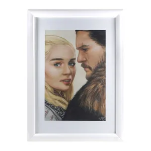 تابلو نقاشی مداد رنگی مدل سریال Game Of Thrones کد 02