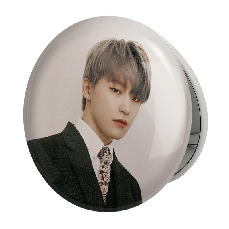 آینه جیبی خندالو طرح دینو گروه سونتین Seventeen مدل تاشو کد 21615 