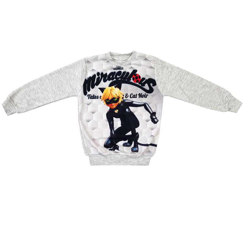 سویشرت پسرانه مدل پسر گربه ای 001