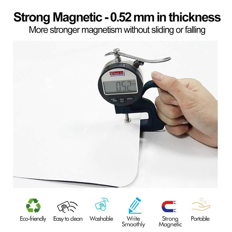 تخته وایت برد سمات مدل رو یخچالی طرح مغناطیسی انعطاف پذیر سایز 30×20 سانتی متر به همراه ماژیک بسته 2 عددی تخته وایت برد سمات مدل رو یخچالی طرح مغناطیسی انعطاف پذیر سایز 30×20 سانتی متر به همراه ماژیک بسته 2 عددی