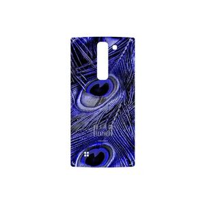 MAHOOT Purple Feather Cover Sticker for LG Magna