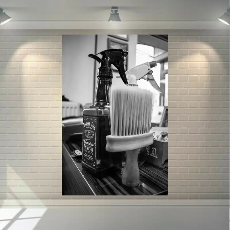 تابلو بوم طرح آرایشگاه موپران و آب پاش مدل SDB1808