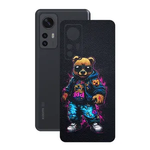 Remax cover sticker Leth model Sport bear design suitable for Xiaomi 12X mobile phone
