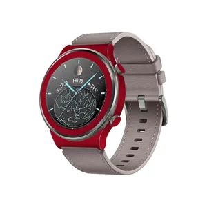 MAHOOT Matte-Warm-Red Cover Sticker for Huawei Watch GT 2 Pro Smartwatch