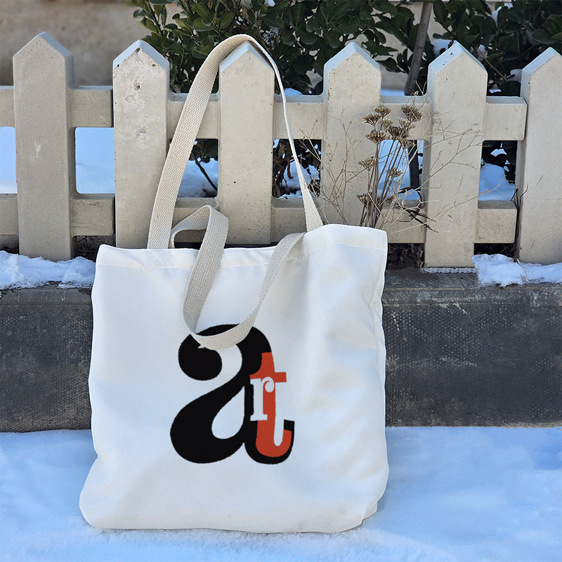 ساک خرید خندالو طرح Art کد 10310