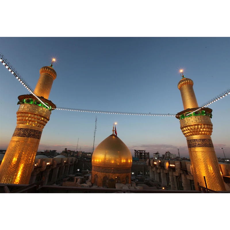 تابلو شاسی طرح حرم امام حسین مدل T2409