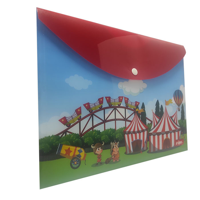 پوشه دکمه دار کلیپس طرح pirate