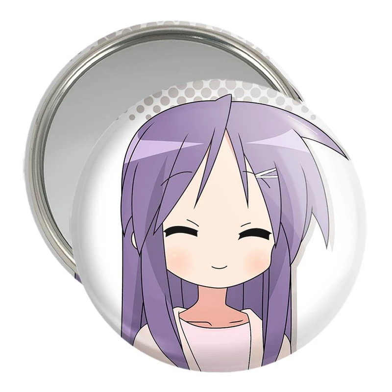 آینه جیبی خندالو مدل میکی انیمه ستاره خوش شانس کد 23599