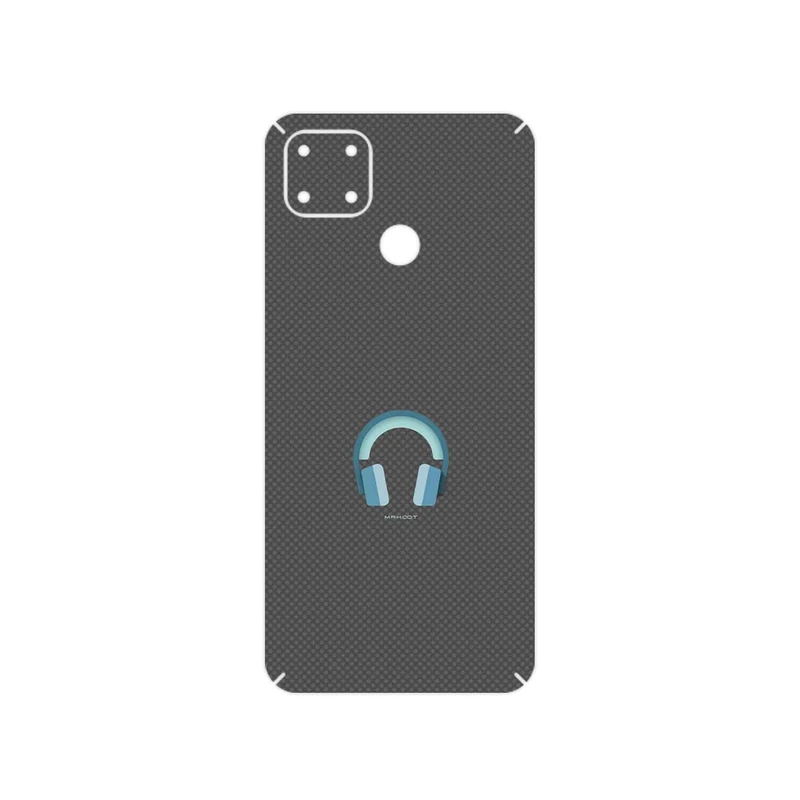 برچسب پوششی ماهوت مدل Minimal Headphone Icon مناسب برای گوشی موبایل ریلمی C25s