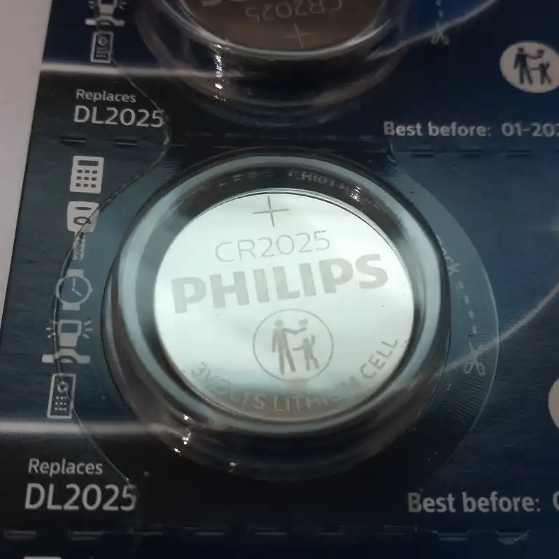 باتری سکه ای فیلیپس مدل  CR2025 CR 2025