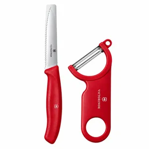 چاقو ویکتورینوکس مدل CN-1.258 به همراه پوست‌کن بسته 2 عددی