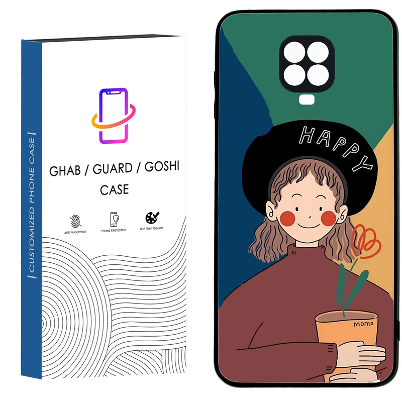 کاور قاب گارد گوشی طرح دخترانه کد 72 - TPU مناسب برای گوشی موبایل شیائومی Redmi Note 9s / Note 9 pro