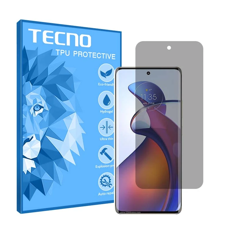 محافظ صفحه نمایش حریم شخصی تکنو مدل HyPRV مناسب برای گوشی موبایل موتورولا Edge 30 Fusion