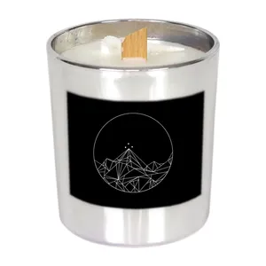 شمع لیوانی طرح مینیمال مدل candle1184