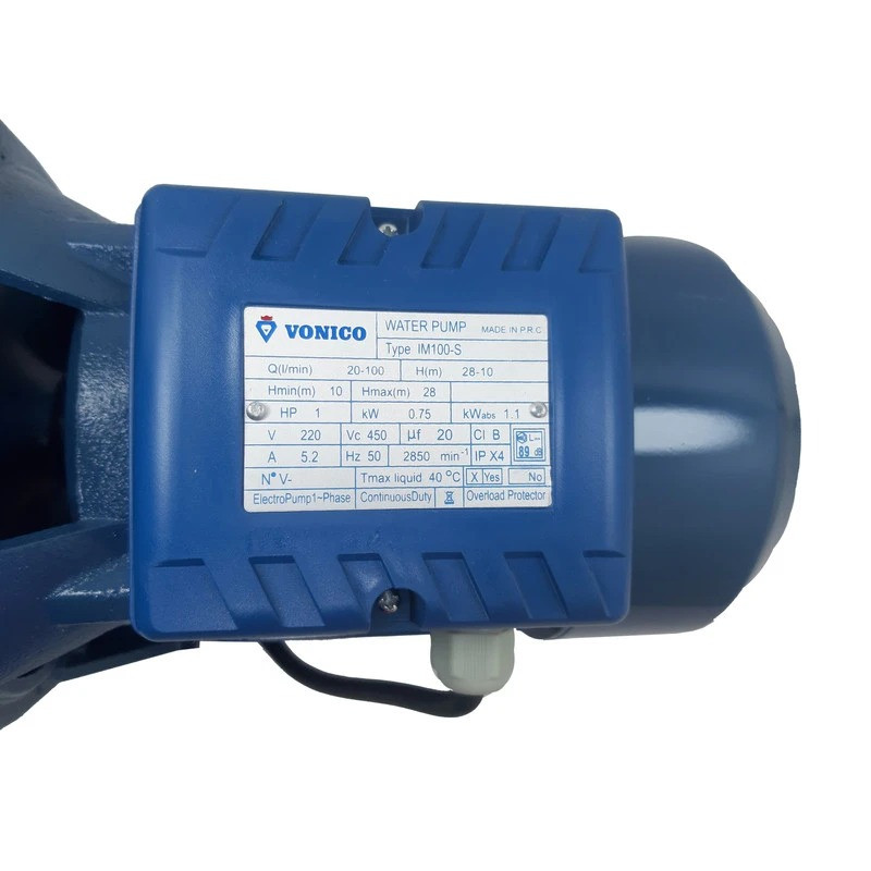 پمپ آب 1 اسب بخار ونیکو مدل IM100-S