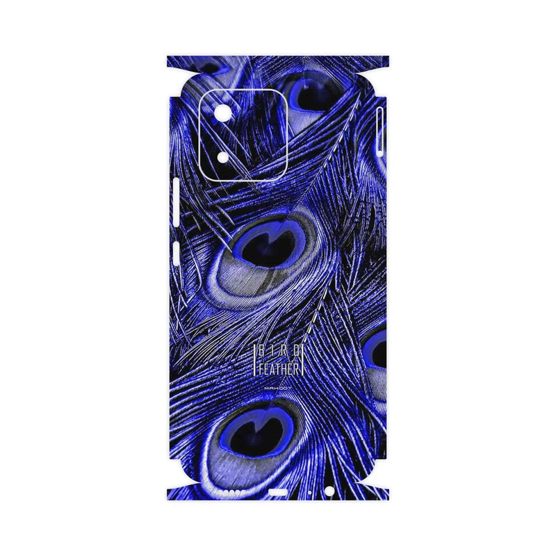 برچسب پوششی ماهوت مدل Purple Feather-FullSkin مناسب برای گوشی موبایل آنر X5