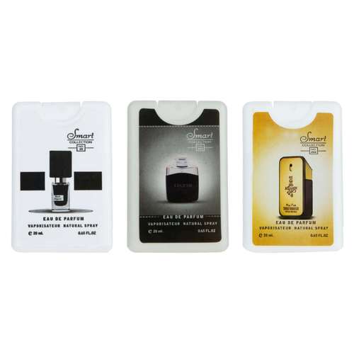 عطر جیبی اسمارت کالکشن مدل بلک افغان لجند وان میلیون حجم 20 میلی لیتر بسته 3 عددی