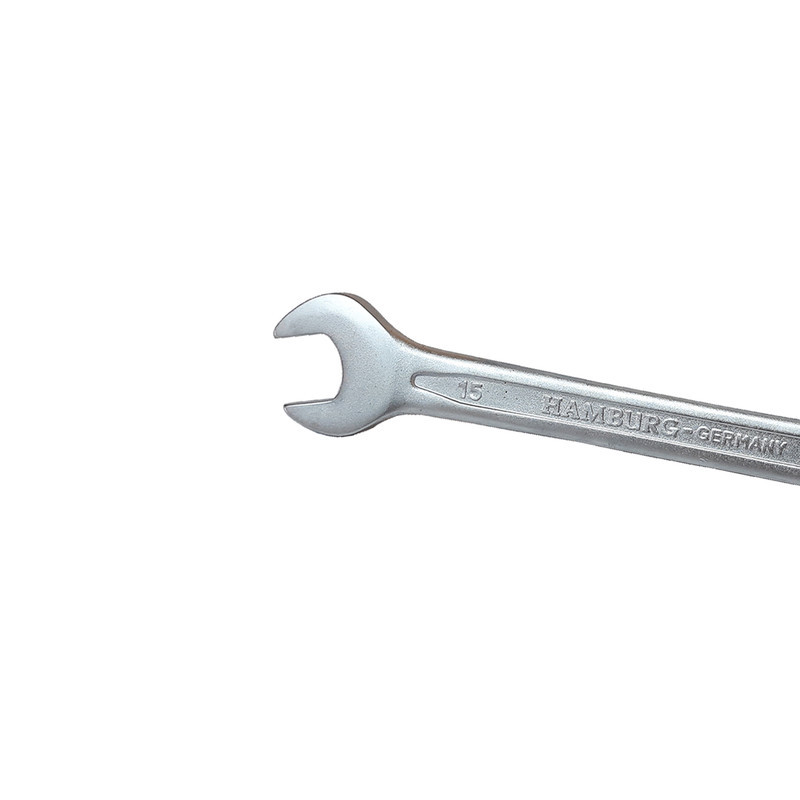 آچار یکسر تخت و یکسر رینگی هامبورگ مدل LT-HA9 سایز 15 میلی متر