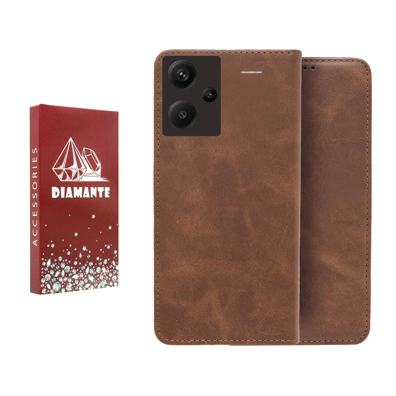 کیف کلاسوری دیامانته مدل قفل مگنتی مناسب برای گوشی موبایل شیائومی Redmi Note 13 Pro Plus
