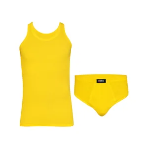 ست شورت و زیرپوش بدون آستین یقه گرد مردانه نیکو کد SL-1954