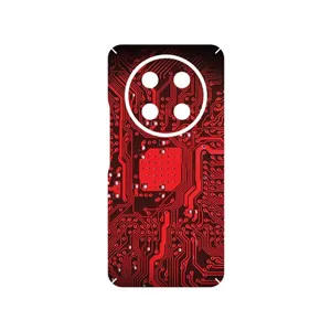 MAHOOT Red_Printed_Circuit_Board Cover Sticker for Honor X9c