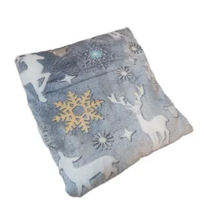 پتو 1 نفر ویراگیتا مدل شبنما کریسمس سایز 150x200 سانتی‌متر
