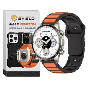 بند آلتیمیت شیلد مدل Flat TW مناسب برای ساعت هوشمند گلوریمی GX Sport 22mm