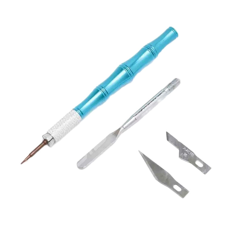 مجموعه سه عددی کاتر و تیغ کاتر سانشاین مدل SS-5100 به همراه قاب بازکن مجموعه سه عددی کاتر و تیغ کاتر سانشاین مدل SS-5100 به همراه قاب بازکن