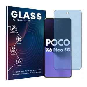 Glass Resistant model Matte anti-blue screen protector suitable for Xiaomi Poco X6 Neo 5G mobile phone