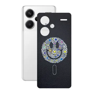 Remax cover sticker Leth model smile design suitable for Xiaomi Redmi Note 13 Pro Plus mobile phone