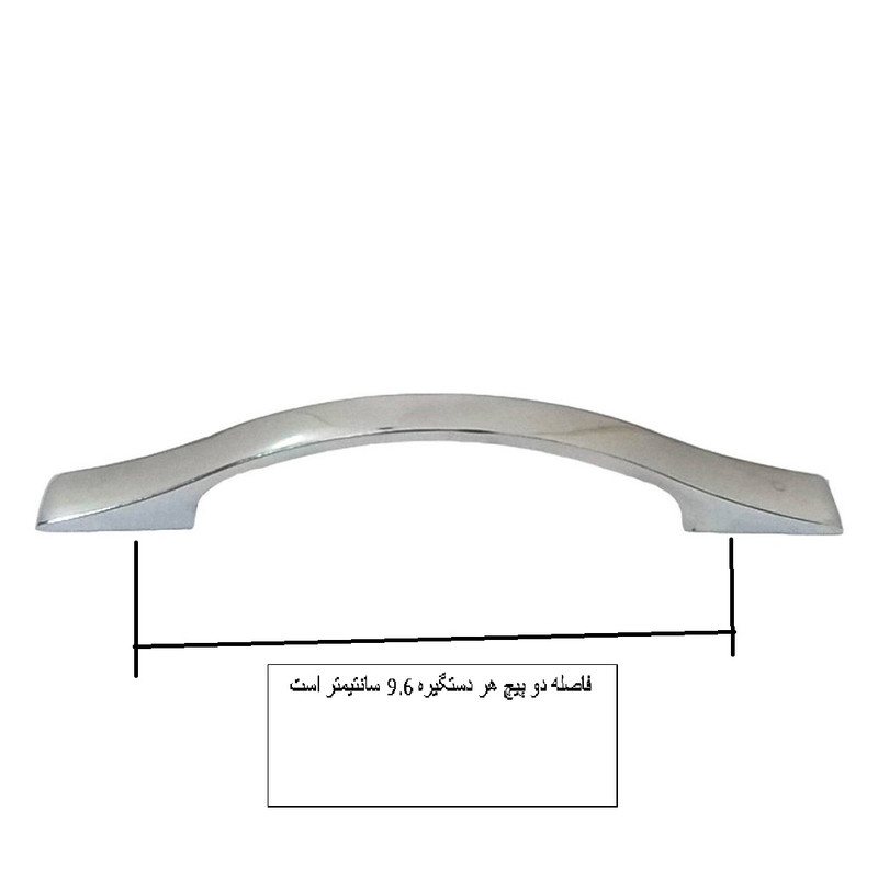 دستگیره کابینت مدل K96 بسته 3 عددی