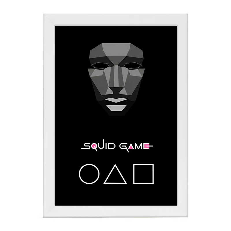تابلو خندالو مدل بازی مرکب (Squid Game) کد F10143