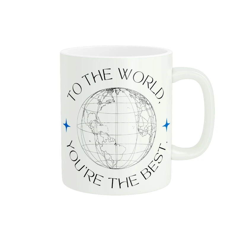 ماگ طرح نقشه جهان کد 1