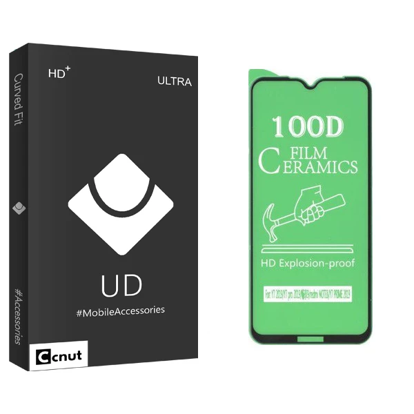 محافظ صفحه نمایش سرامیکی کوکونات مدل UD Black مناسب برای گوشی موبایل شیائومی Redmi Note 8