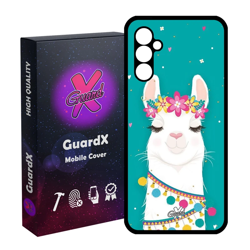 کاور گارد ایکس طرح Llama مدل Glass10017 مناسب برای گوشی موبایل سامسونگ Galaxy A24/A24 4G/M34 5G