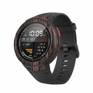 MAHOOT Burned-Wood Cover Sticker for Xiaomi Amazfit Verge Smartwatch
