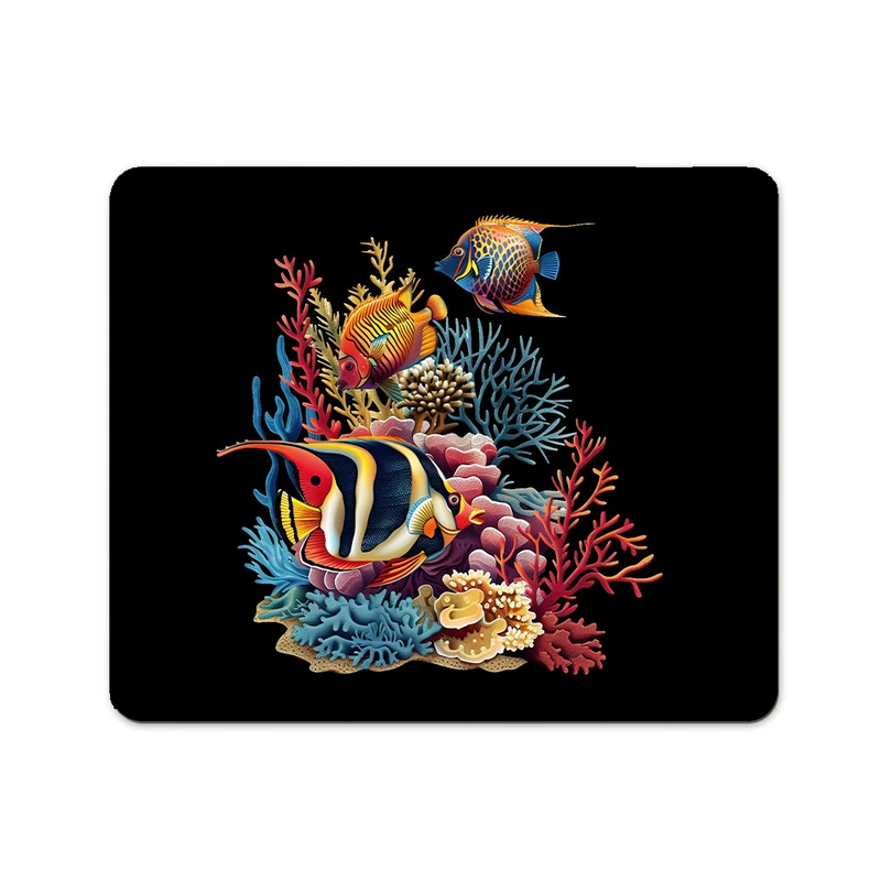 ماوس پد پاد آفرین مدل ماهی کیوت فانتزی بامزه کارتونی کد P873 سایز 19*24 سانتی متر
