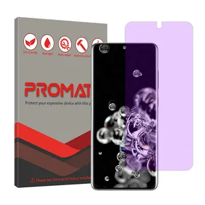 Promate Resistant model anti-purple screen protector suitable for Samsung Galaxy S20 Ultra mobile phone