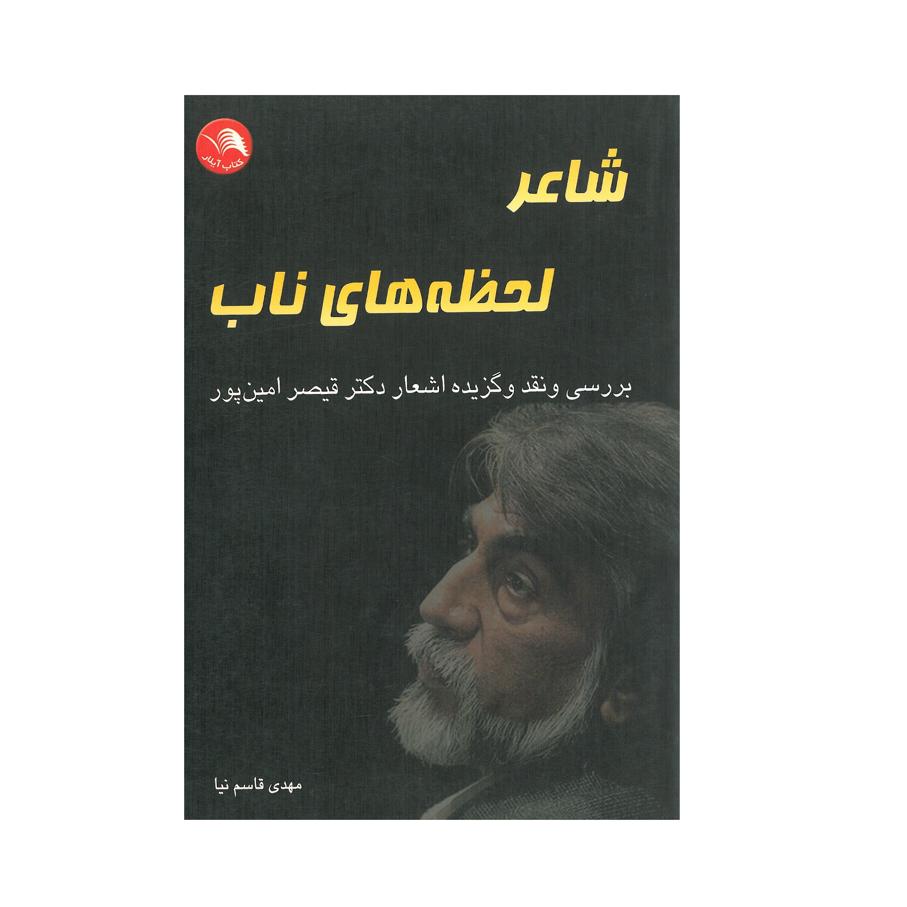 کتاب شاعر لحظه های ناب بررسی و نقد و گزیده اشعار دکتر قیصر امین پور اثر مهدی قاسم نیا انتشارات آیلار