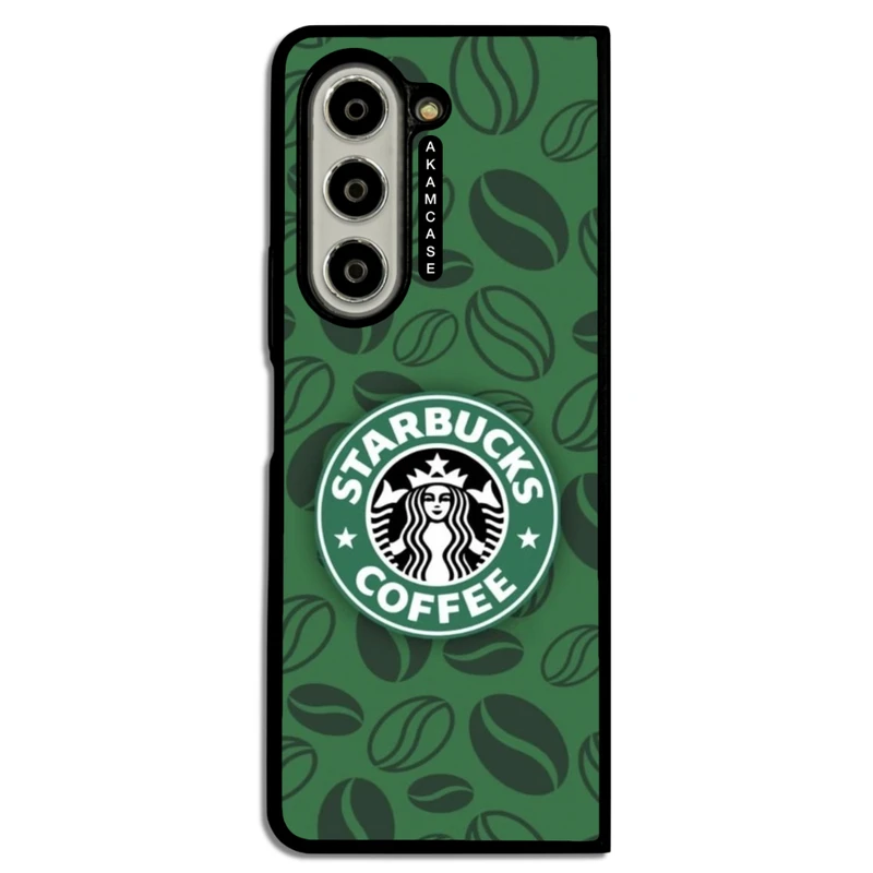 کاور آکام مدل AMC-WSGZFOLD5-STARBUCKS-37 مناسب برای گوشی موبایل سامسونگ Galaxy Z Fold 5