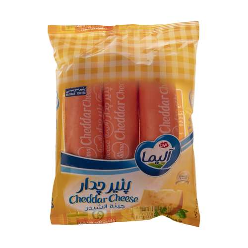 پنیر چدار آلیما - 100 گرم بسته 3 عددی