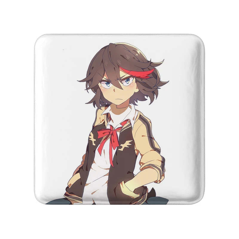 پیکسل خندالو طرح ریوکو انیمه کیل لا کیل مدل مربعی کد 32340