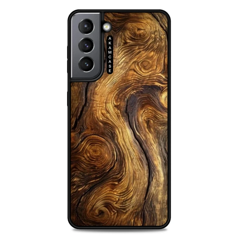 کاور آکام مدل AMC-WSGS21-WOOD-26 مناسب برای گوشی موبایل سامسونگ Galaxy S21