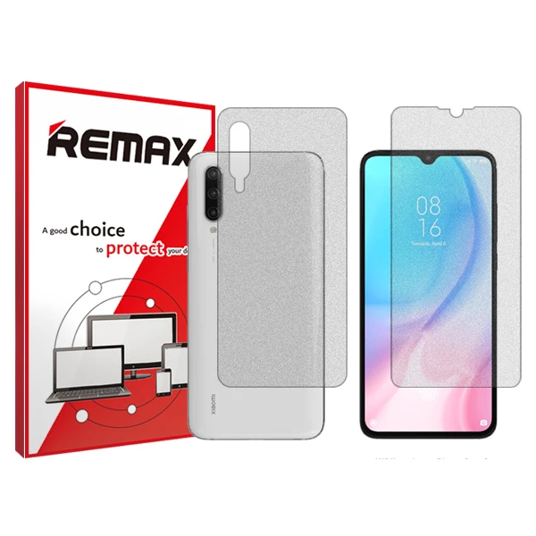 محافظ صفحه نمایش مات ریمکس مدل HyMTT مناسب برای گوشی موبایل شیائومی Mi 9 Lite به همراه محافظ پشت گوشی